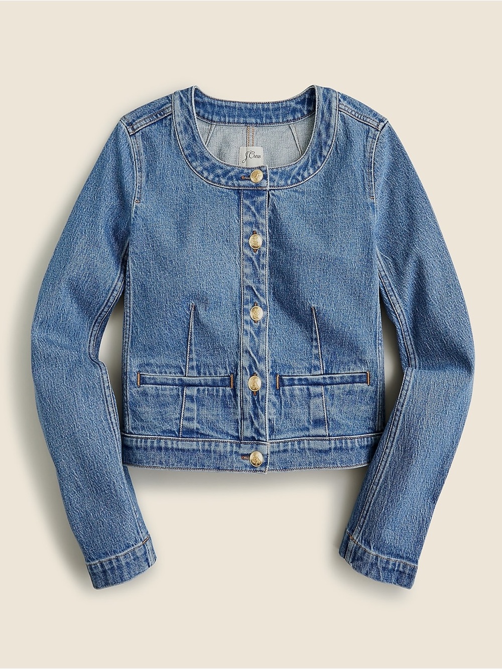 J.Crew Louisa Lady Jacket in Denim